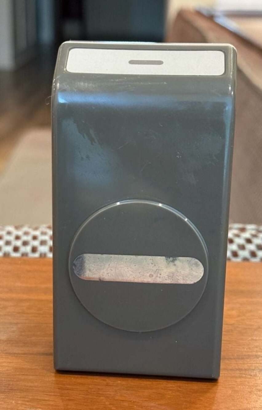 Stampin' Up! Large Oval Paper Punch Gray Craft Tool
